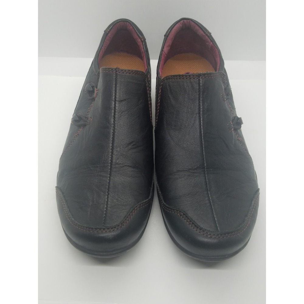 Taos Women's Ballet Flats SZ 7.5 Brown Bungie Jump Aetrex Insole $79 Retail
